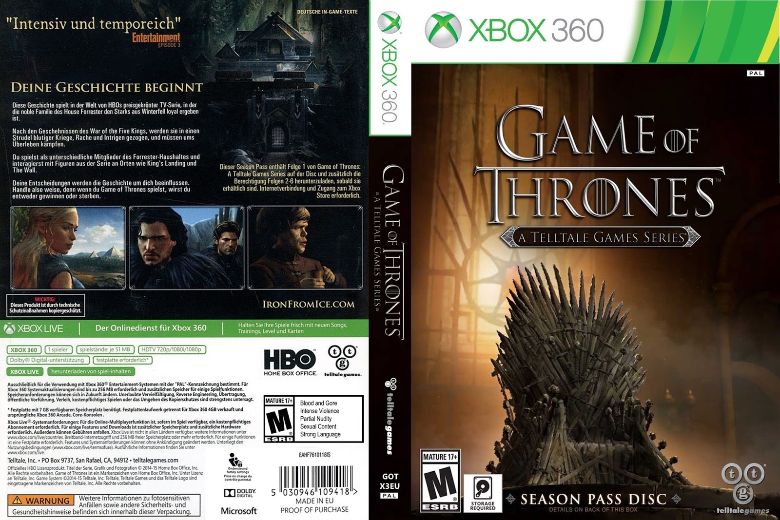game of thrones a telltale games series software used